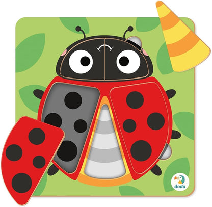 Puzzle encajable mini Mariquita - Dodo