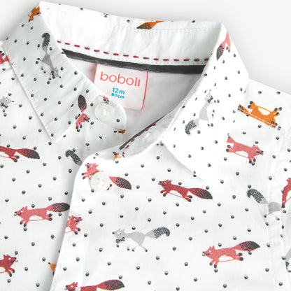 Camisa popelín zorrito Hyde Park Boboli