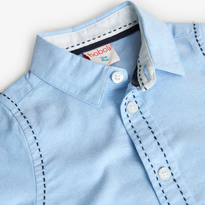 Camisa oxford cielo Hyde Park Boboli