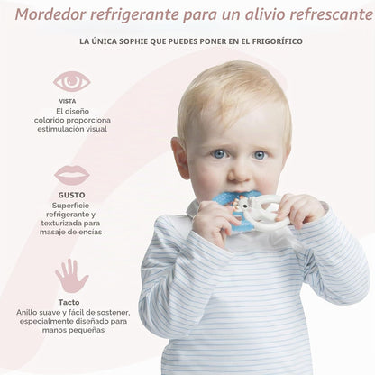 Anillo de dentición fresh - Sophie la girafe