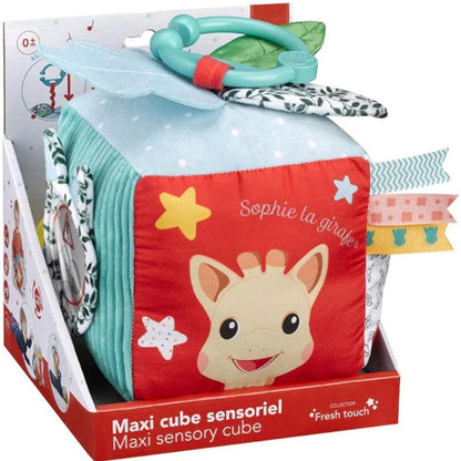 Maxi cube sensoriel - Sophie la girafe