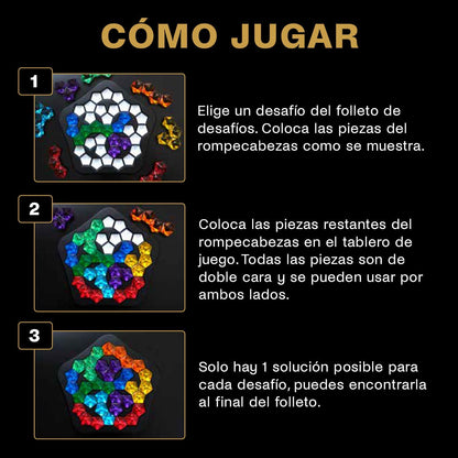 Juego lógica IQ Deluxe Pentagon - Smartgame