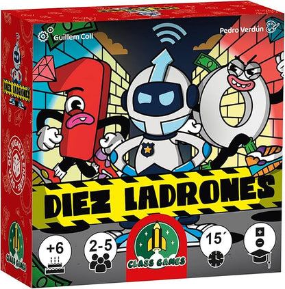 Diez ladrones - Falomir juegos