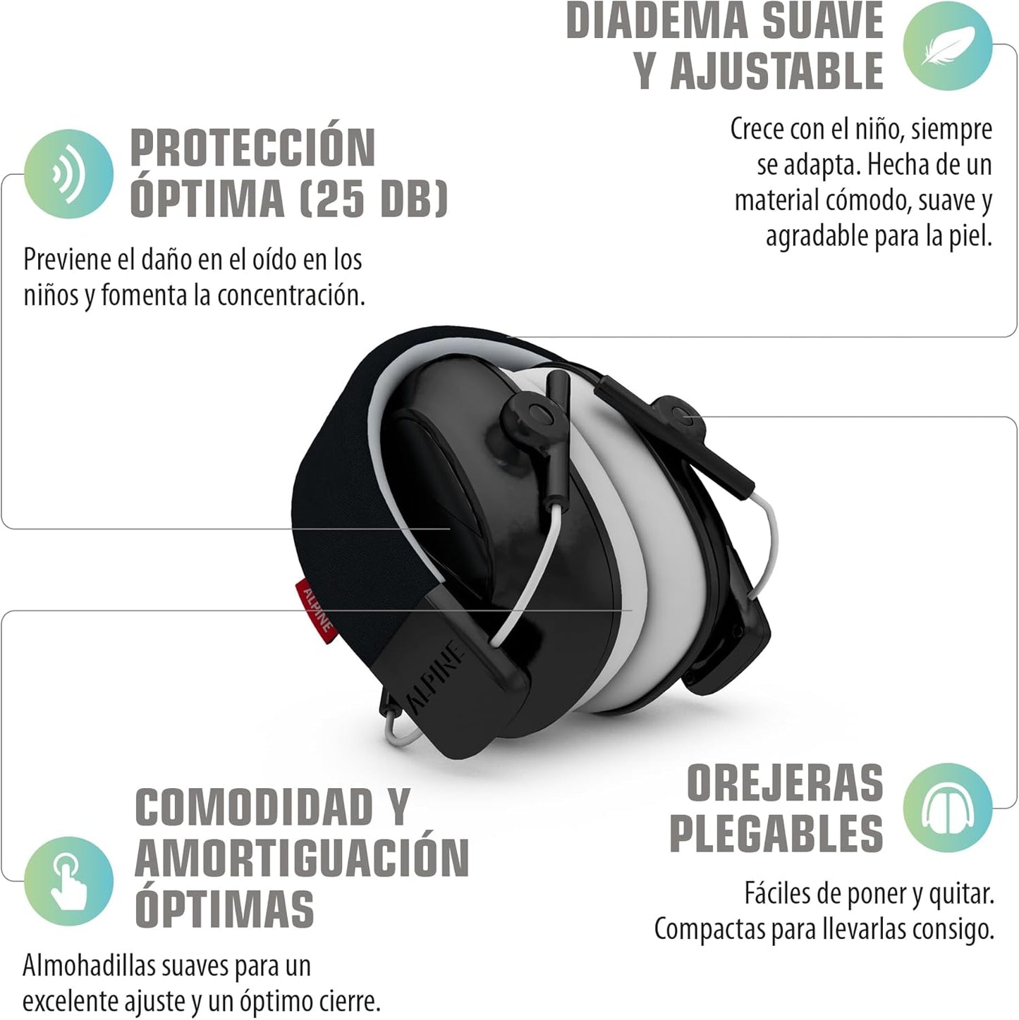 Cascos Muffy Kids Morado – Alpine
