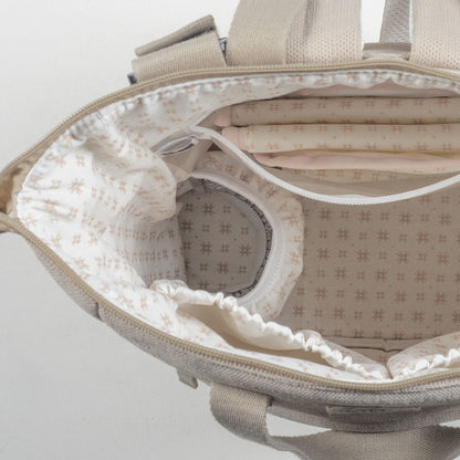 Mochila Eco Mum apricot