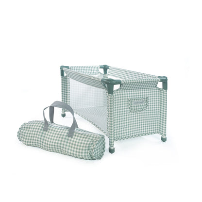 Cama de viaje Tom Vichy Verde - Pasito a Pasito