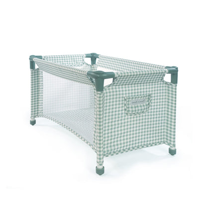 Cama de viaje Tom Vichy Verde - Pasito a Pasito