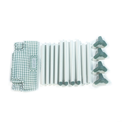 Cama de viaje Tom Vichy Verde - Pasito a Pasito