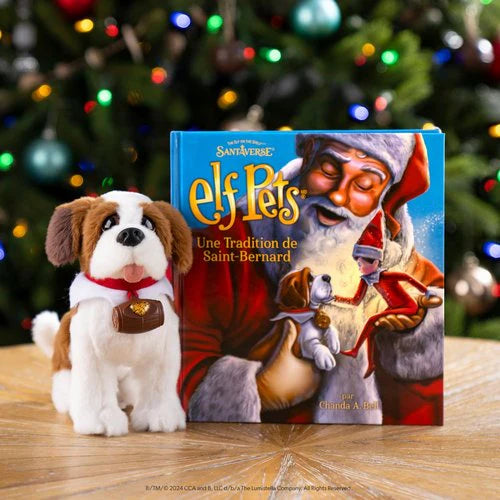 Saint Bernardo - The Elf on the Shelf