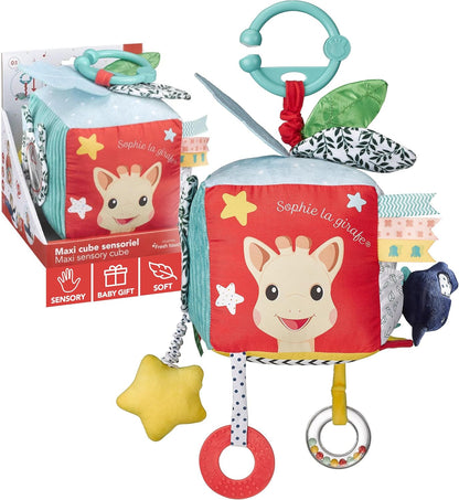 Maxi cube sensoriel - Sophie la girafe