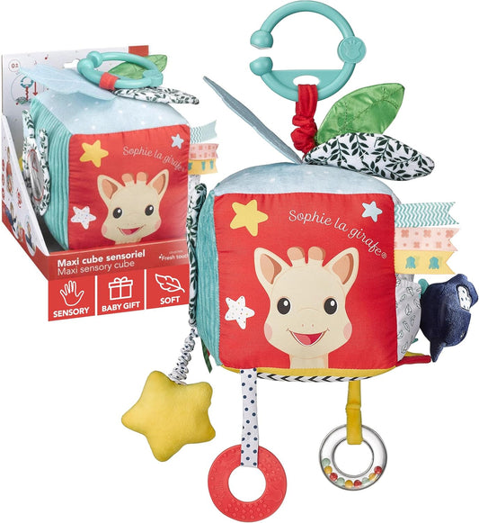 Maxi cube sensoriel - Sophie la girafe