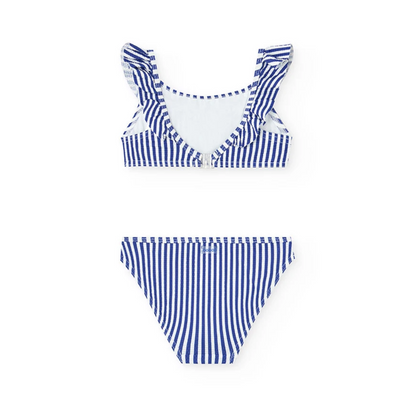 Bikini rayas azules y blanco - Boboli