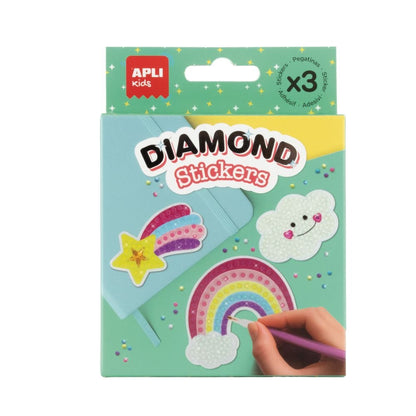 Diamond stickers Rainbow - Apli
