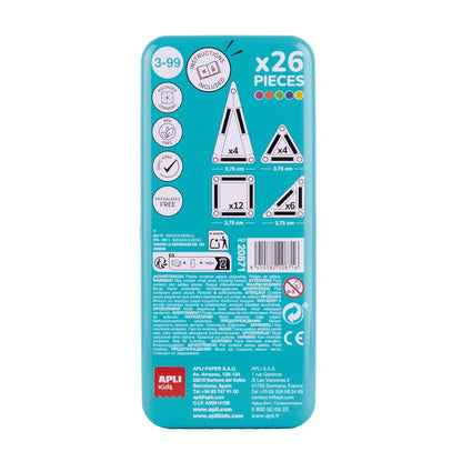 Juego Mini Magnex Viaje 26 piezas - Apli