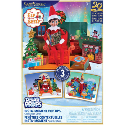 Set escenarios navideños 3D - The Elf on the Shelf
