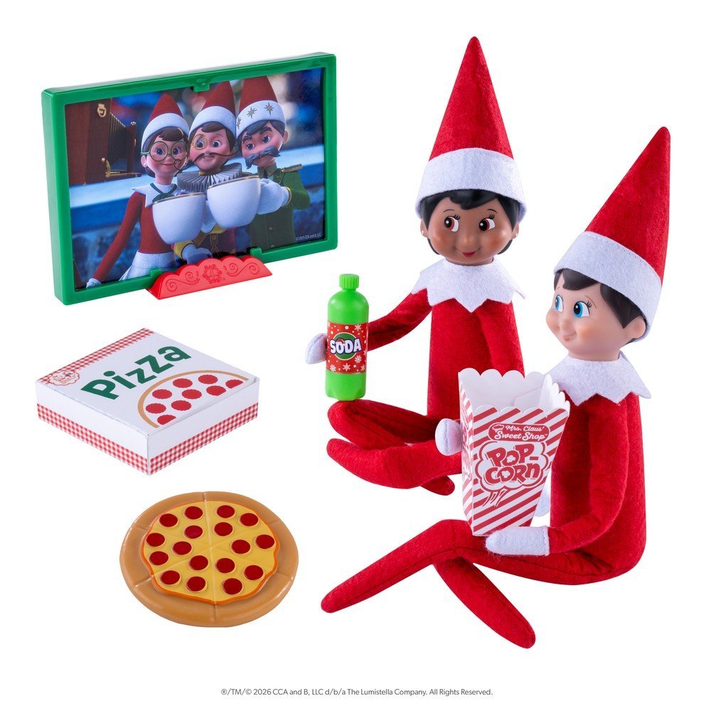Noche de Pizza - The Elf on the Shelf