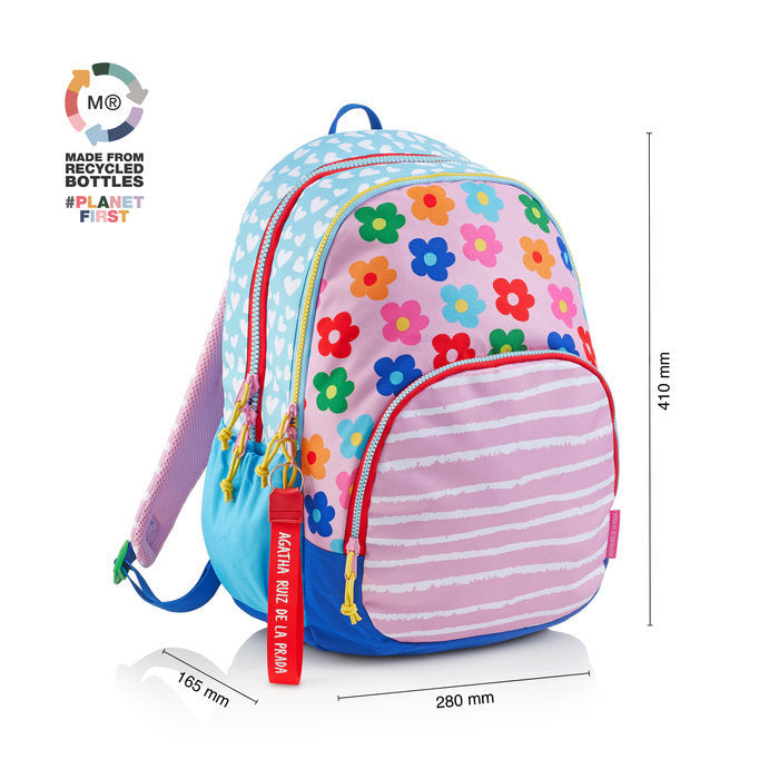 Mochila triple oslo Ágatha Ruíz de la Prada - Miquelrius