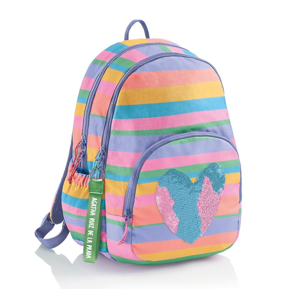 Mochila triple oslo Ágatha Ruíz de la Prada Colorful - Miquelrius