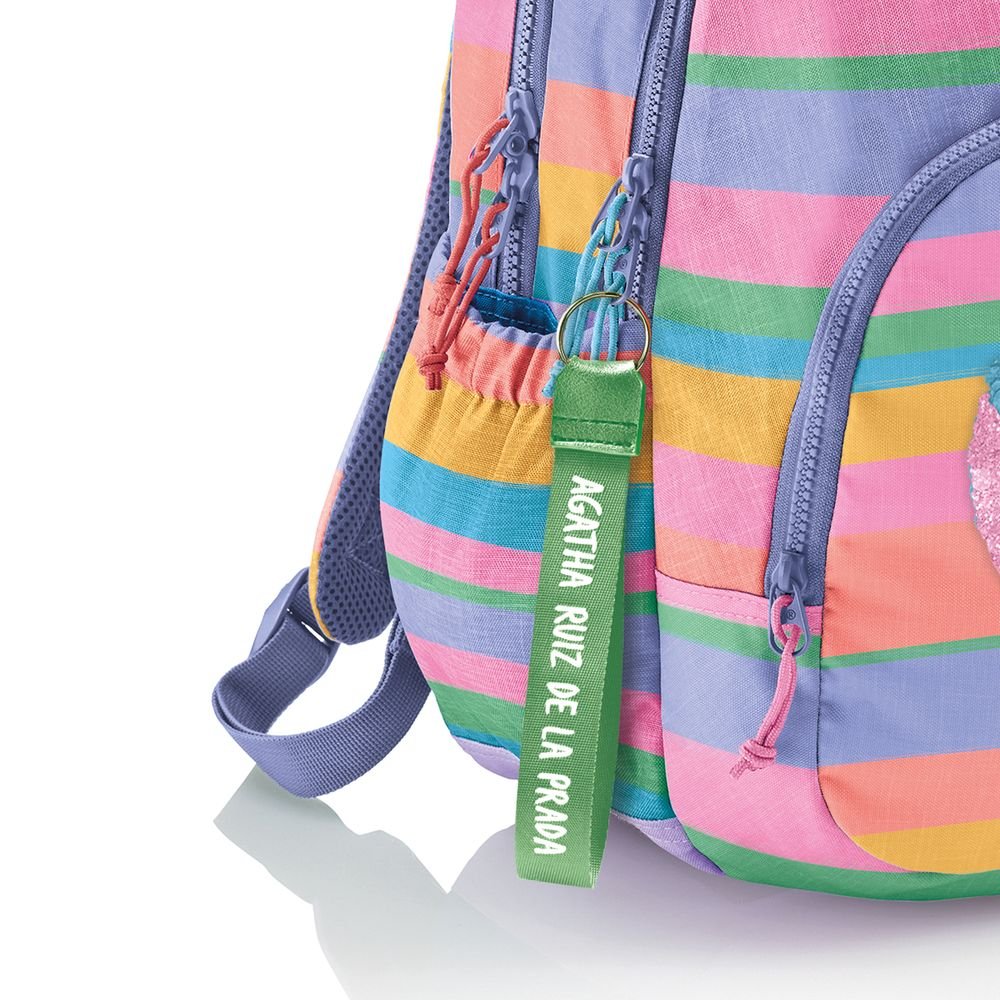 Mochila triple oslo Ágatha Ruíz de la Prada Colorful - Miquelrius