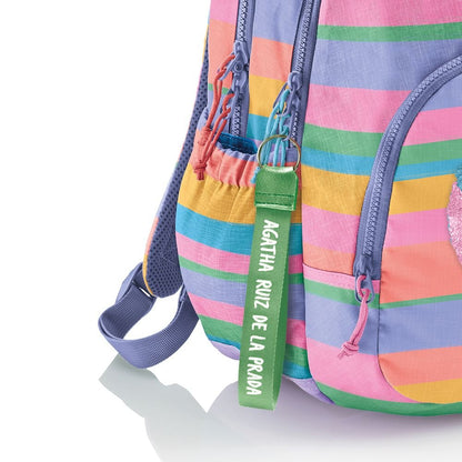 Mochila triple oslo Ágatha Ruíz de la Prada Colorful - Miquelrius