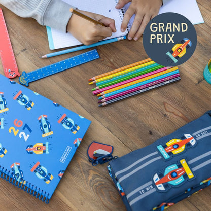 Estuche portatodo triple Grand Prix - Miquelrius