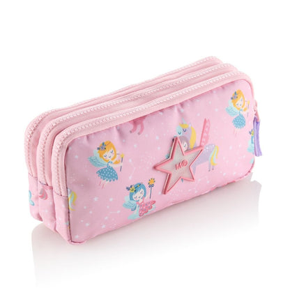 Estuche portatodo triple Fairies - Miquelrius