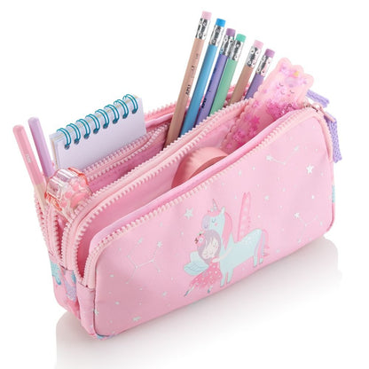 Estuche portatodo triple Fairies - Miquelrius