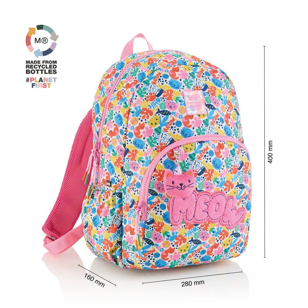 Mochila Escolar Doble Roma Matisse Cat - Miquelrius