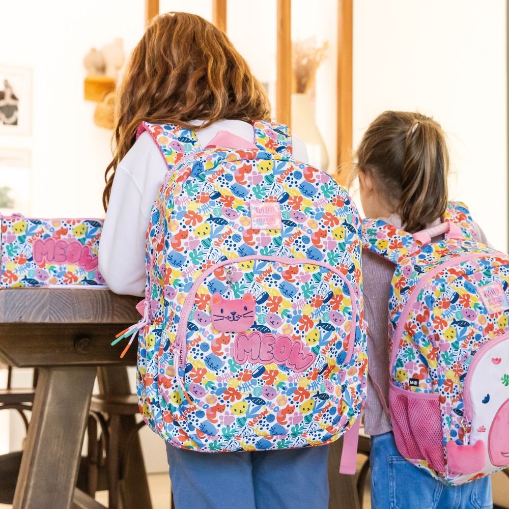 Mochila Escolar Doble Roma Matisse Cat - Miquelrius
