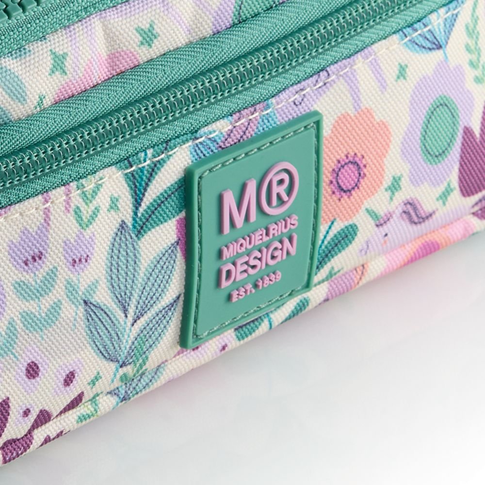 Estuche portatodo cuadrado Magic Unicorn - Miquelrius