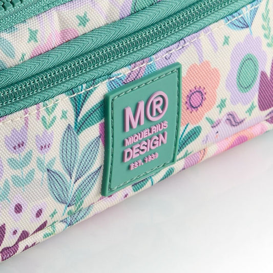 Estuche portatodo cuadrado Magic Unicorn - Miquelrius