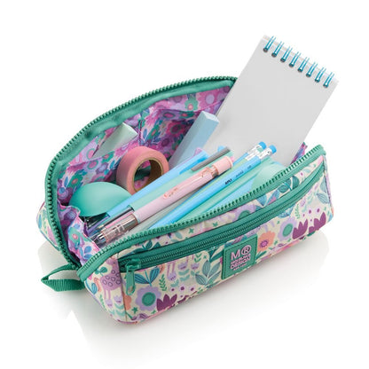 Estuche portatodo cuadrado Magic Unicorn - Miquelrius