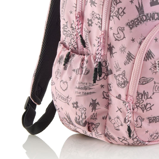 Mochila triple Oslo Not Boring Rosa  - Miquelrius