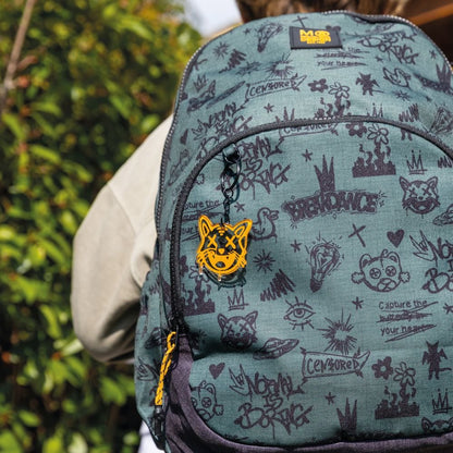 Mochila triple Oslo Boring Verde  - Miquelrius