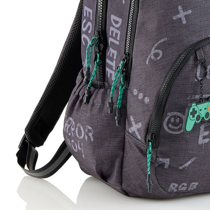 Mochila triple Oslo Game Over - Miquelrius