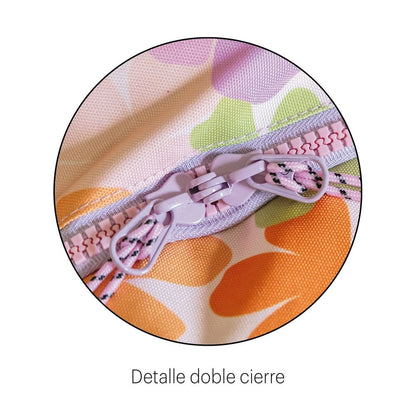 Mochila Escolar Triple Oslo Acuarela - Miquelrius