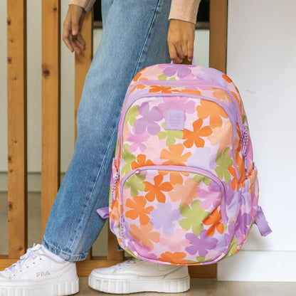 Mochila Escolar Triple Oslo Acuarela - Miquelrius