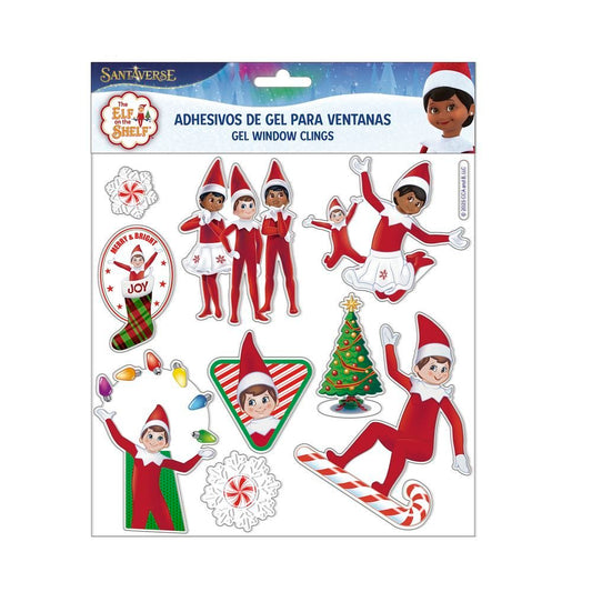 Pegatinas de gel para ventana - Elf on the Shelf