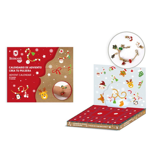 Calendario adviento caja pulseras