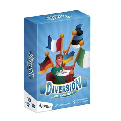 Juego Diversión con banderas Átomo