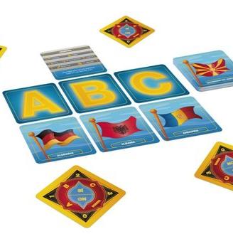 Juego Diversión con banderas Átomo