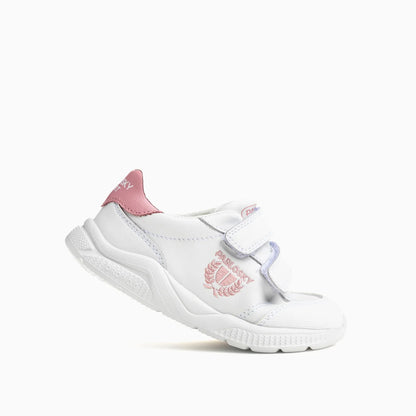 Deportivo tenis barefoot Saturn blanco/rosa - Pablosky