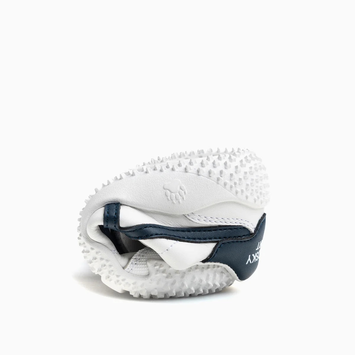 Deportivo tenis barefoot Zarpa blanco/marino - Pablosky