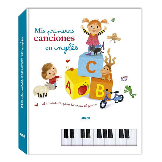 Mis primeras canciones en inglés. Libro piano