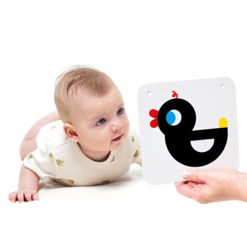 Juego Estimulación Visual High Contrast Baby Cards