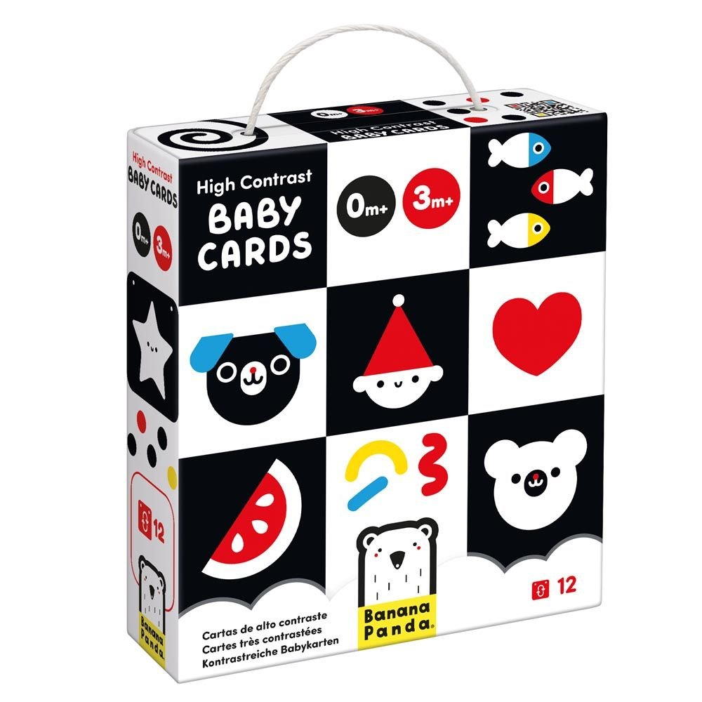 Juego Estimulación Visual High Contrast Baby Cards