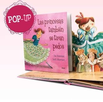 Las princesas también se tiran pedos Pop Up