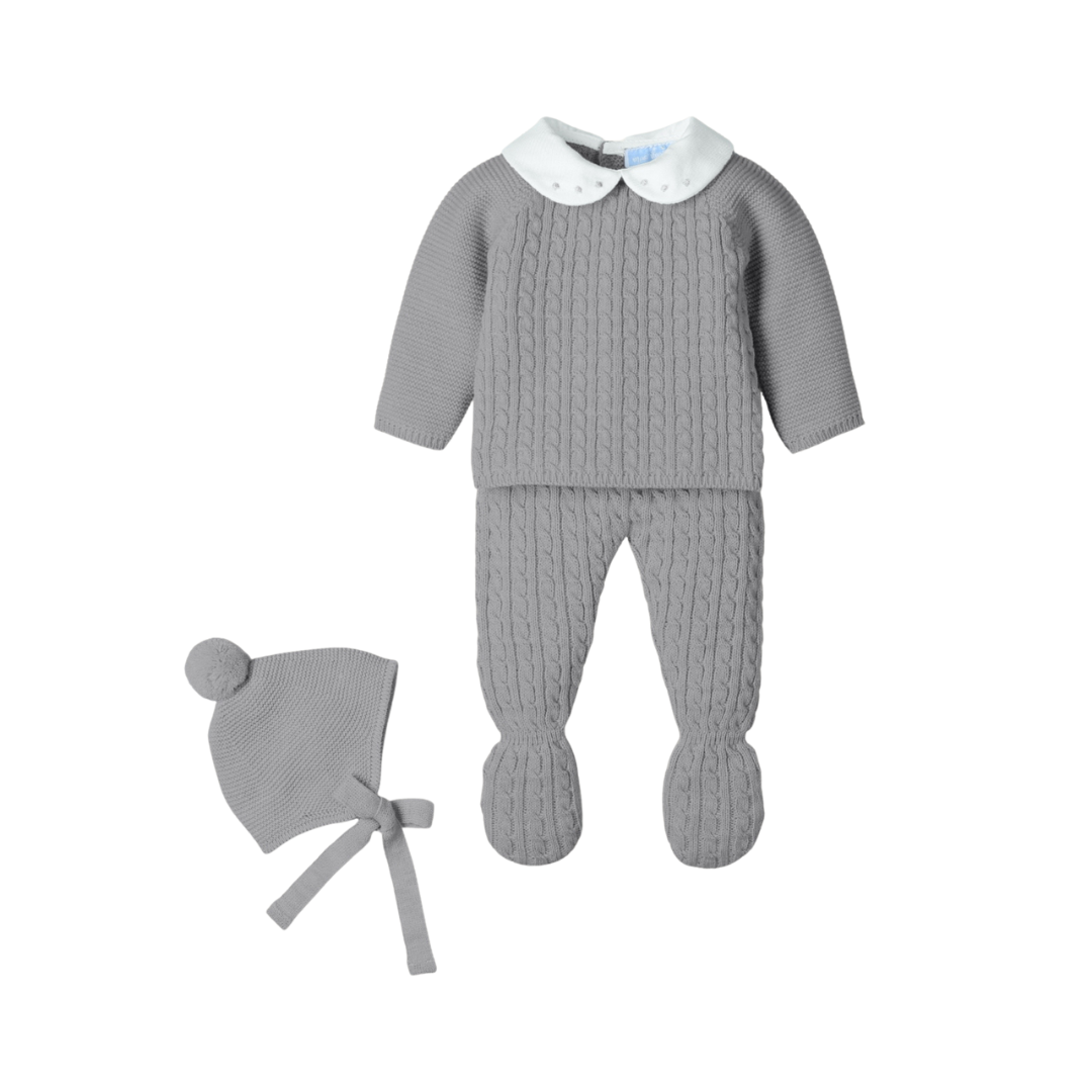 Traje 3P con trencitas con cuello Cloud Braide Luna - Mac Ilusión