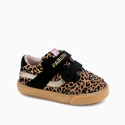 Deportivo tenis barefoot City Serraje Leopardo - Pablosky