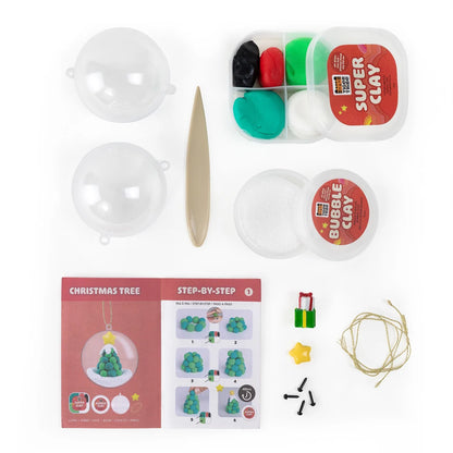 Clay Craft Kit Snowman and Tree - Tiger Tribe